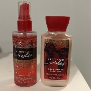 Bath & body works “A thousand wishes”